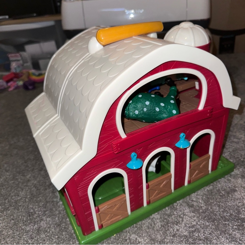 Red and White Barn Playset